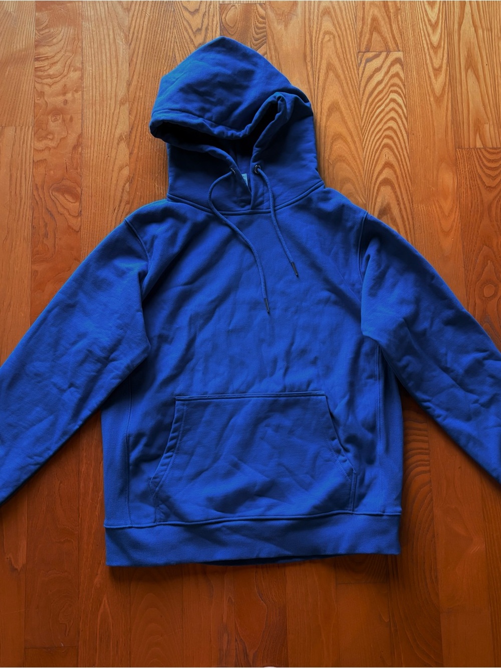 Oversized Blue Heavyweight Hoodie